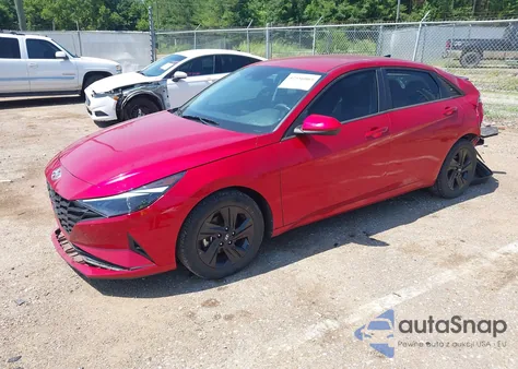 2021 Hyundai Elantra Sel из США, поврежденный, VIN 5NPLS4AG1MH042437